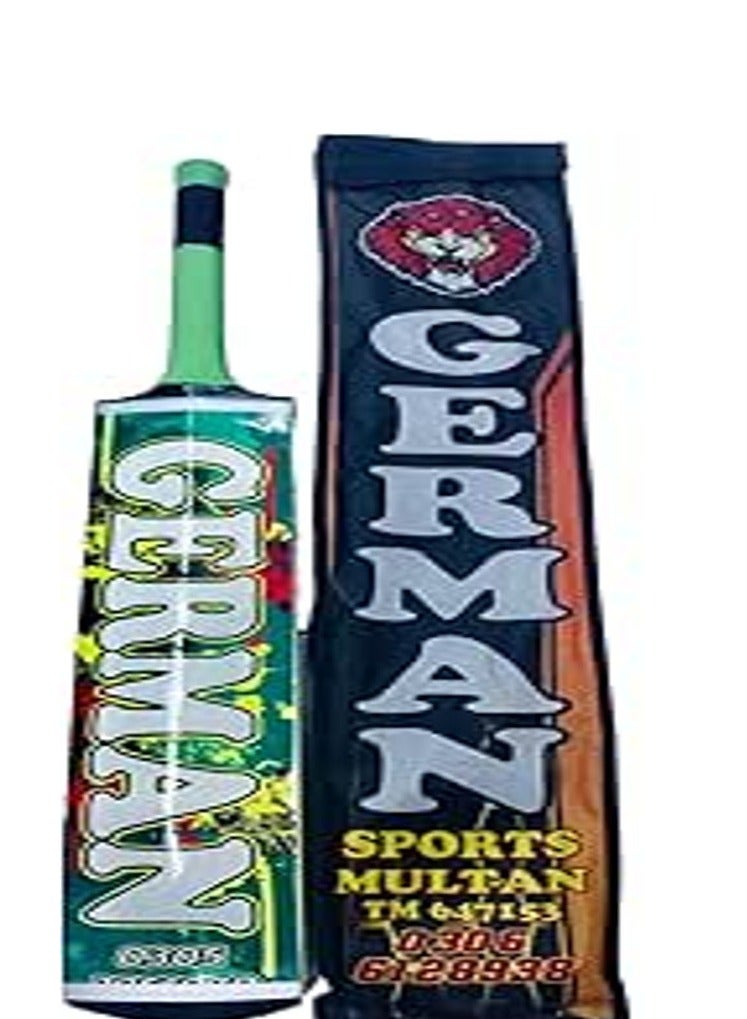 Cricket Bat for Tennis Ball and Tape Ball Cricket with Cover - Ideal for Professionals
