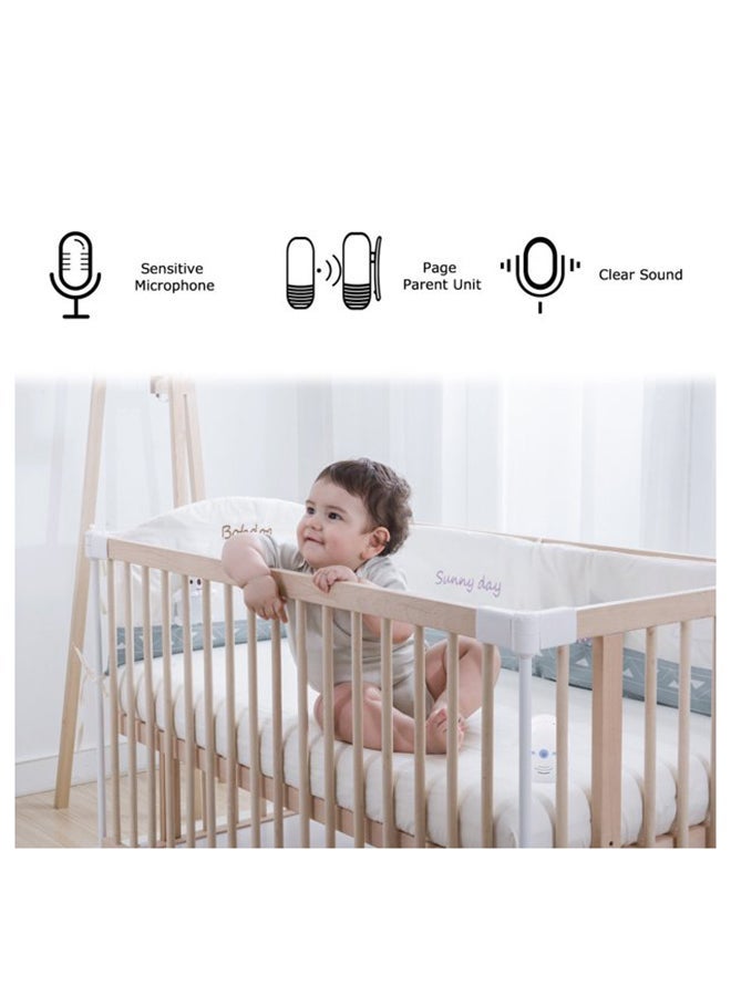 2-Way Wireless Infant Baby Audio Monitor Kids Radio Intercoms Nanny Babysitter