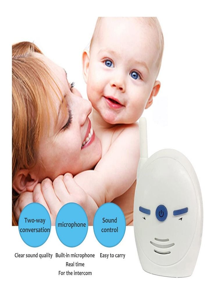 2-Way Wireless Infant Baby Audio Monitor Kids-Assorted