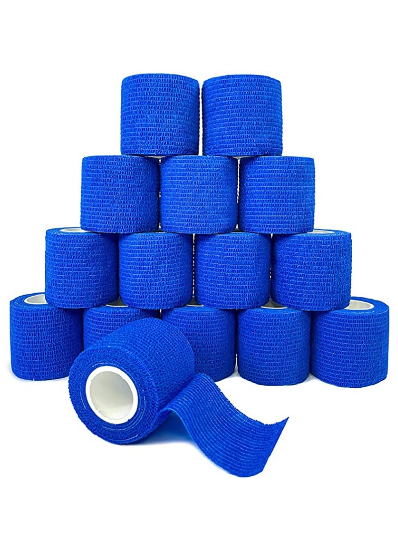 Athletic Elastic Cohesive Bandage for Sports, Injuries, Treatments, and Recovery, First Aid Tape Vet Wrap for Cat, Dog