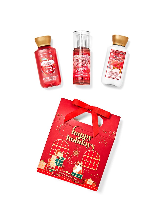 Winter Candy Apple Mini Gift Box Set