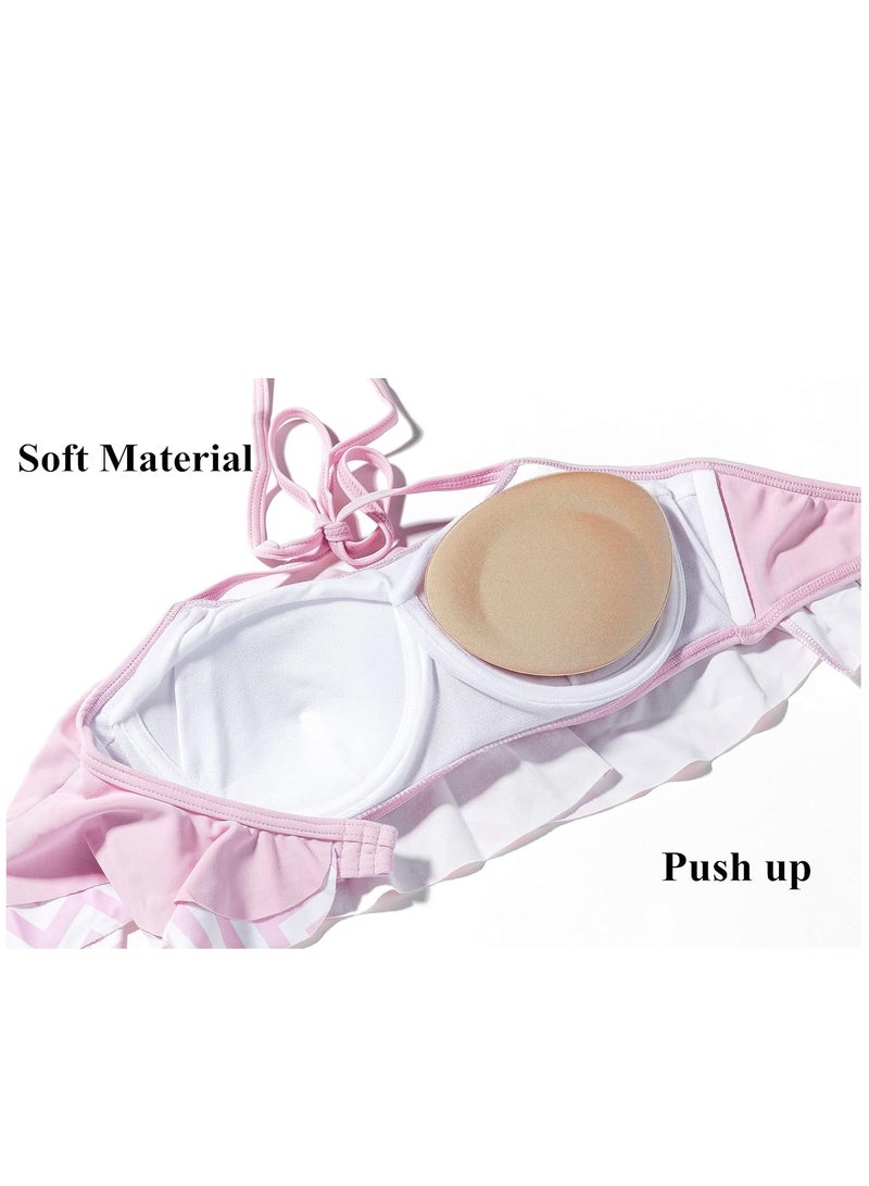 Women’s Adhesive Bra Pads inserts Enhancer Pads Breathable Sticky Inserts Push Up Bras for Small