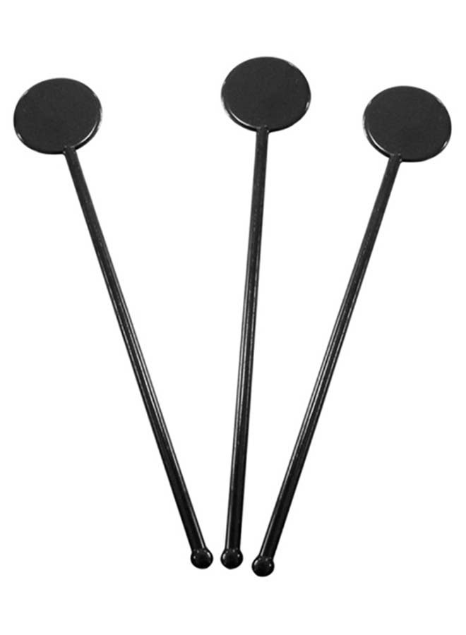 250-Piece Disc End Stirrer Black 7inch