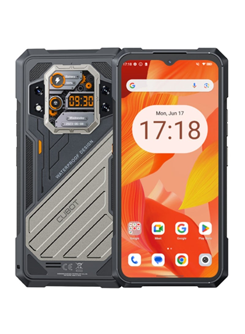 KingKong X Rugged Smart Phone 5G Android 14 16GB+256GB 2.4K 6.58-inch FHD+IPS Display Dual SIM 32MP+100MP Camera 10200mAh Battery NFC/ Fingerprint/ OTG Black