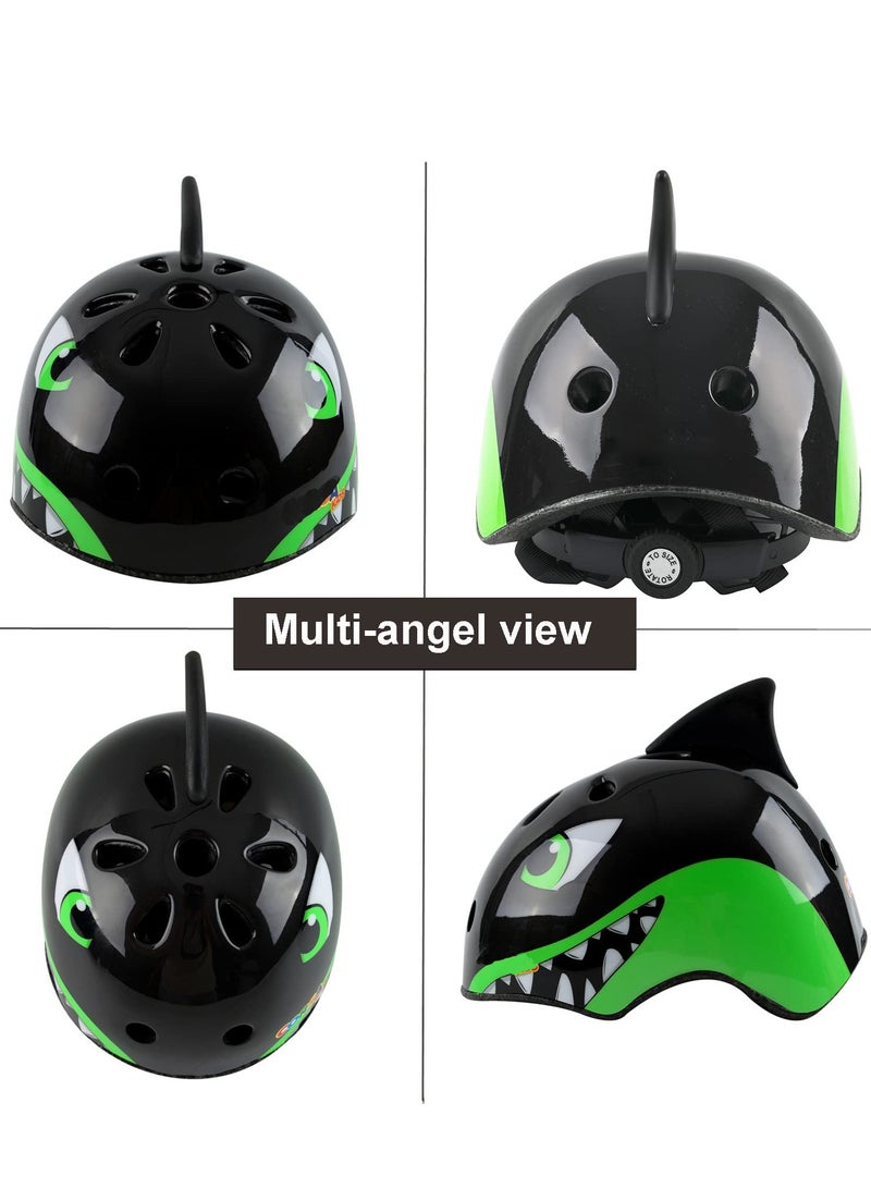 Toddler Kids Bike Helmet Multi-Sport Helmet for Cycling Skateboard Scooter Skating 54-58 cm from Toddler to Youth