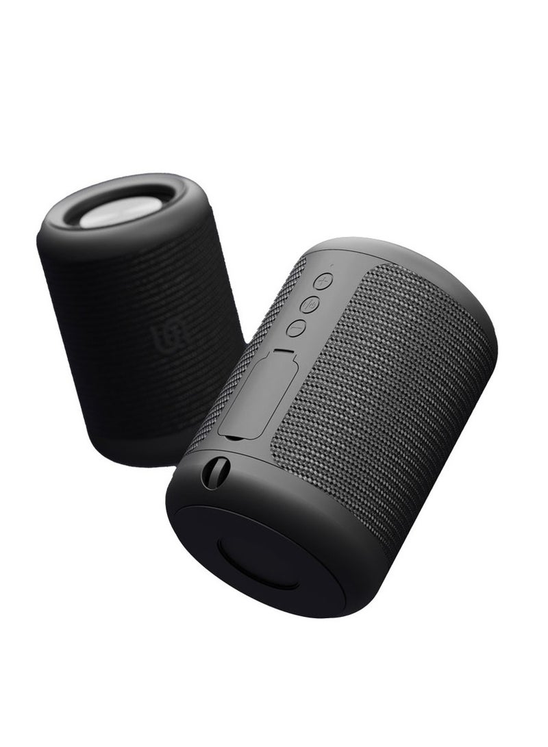 Soundtec Waterproof IP65 Portable Bluetooth Speaker - Black