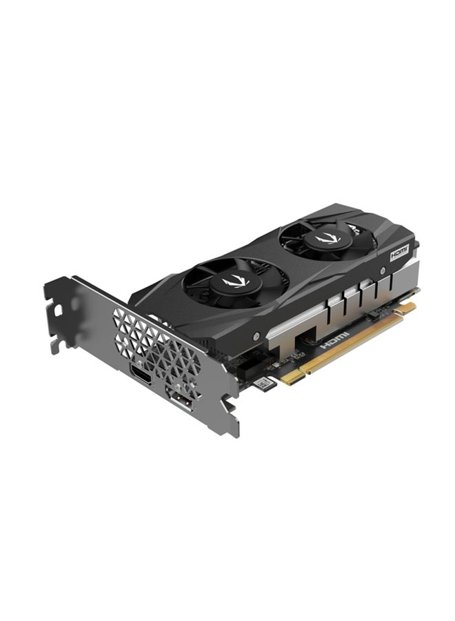 GAMING GeForce RTX 3050 Low Profile Graphics Card, 6GB GDDR6 96-Bit Memory, 14 Gbps Memory Clock, 1470 MHz Boost Clock, 2304 CUDA cores, PCI Express 4.0 8x | ZT-A30510L-10L Black