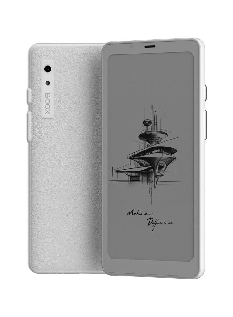 BOOX Palma Mobile ePaper 6GB+128GB eReader With Qualcomm Octa-Core + BSR GPU, Front Light & 16MP Rear Camera, White