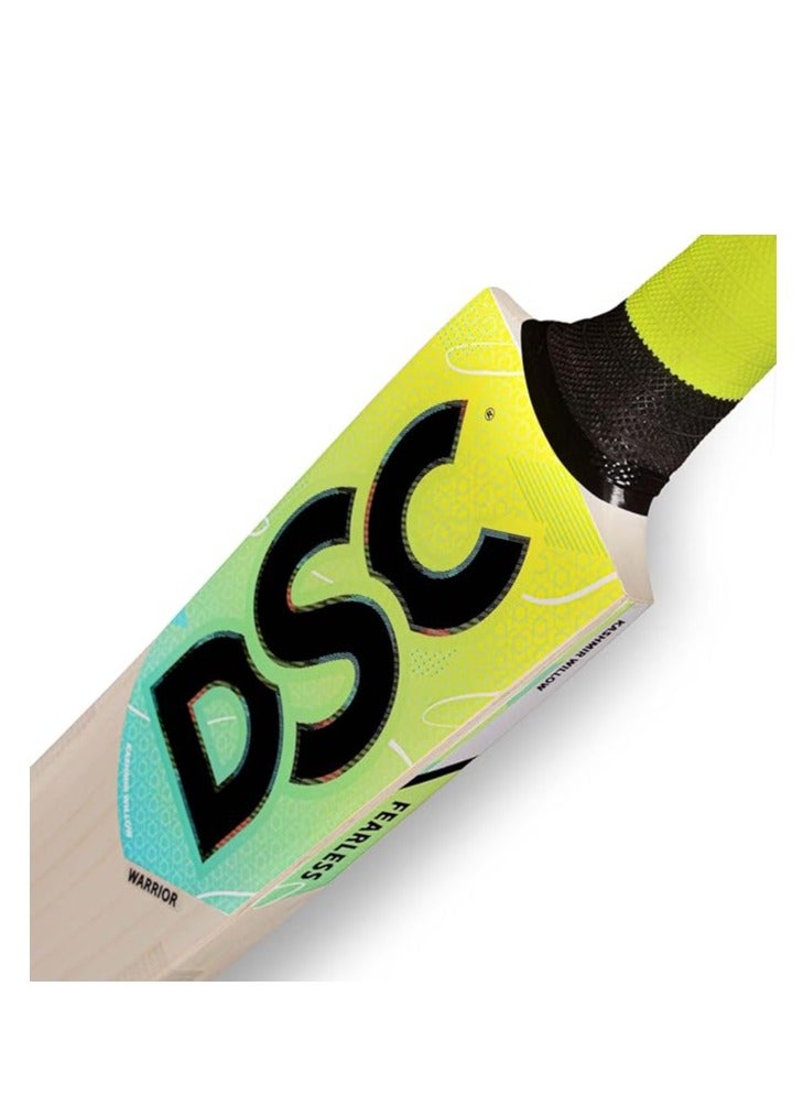 Wildfire Scorcher Tennis Cricket Bat  ( Size - Short Handle) | Material: Kashmir Willow | Lightweight | Free Cover | Ready to play | For Intermediate Player