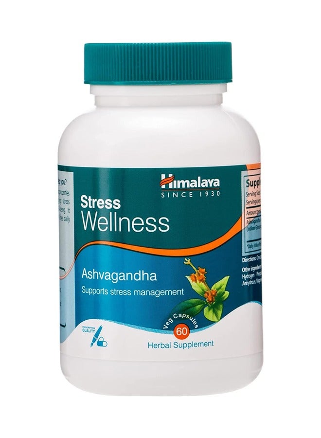 Ashvagandha - Stress Management Support, 60 Veg Capsules