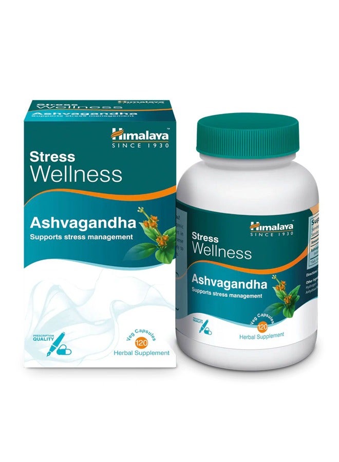 Ashvagandha - Stress Management Support, 60 Veg Capsules