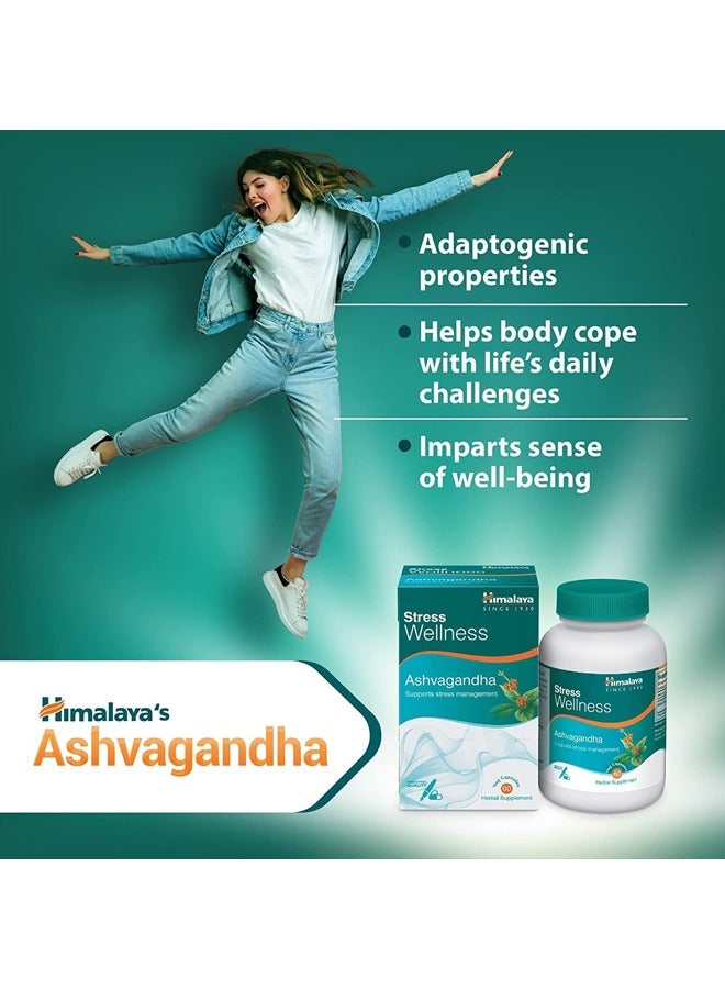 Ashvagandha - Stress Management Support, 60 Veg Capsules