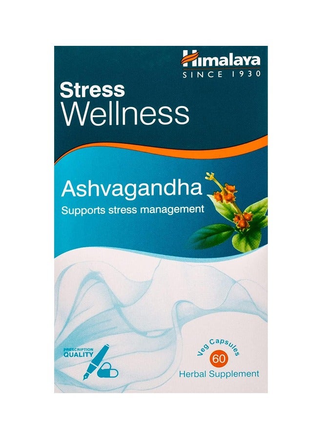 Ashvagandha - Stress Management Support, 60 Veg Capsules