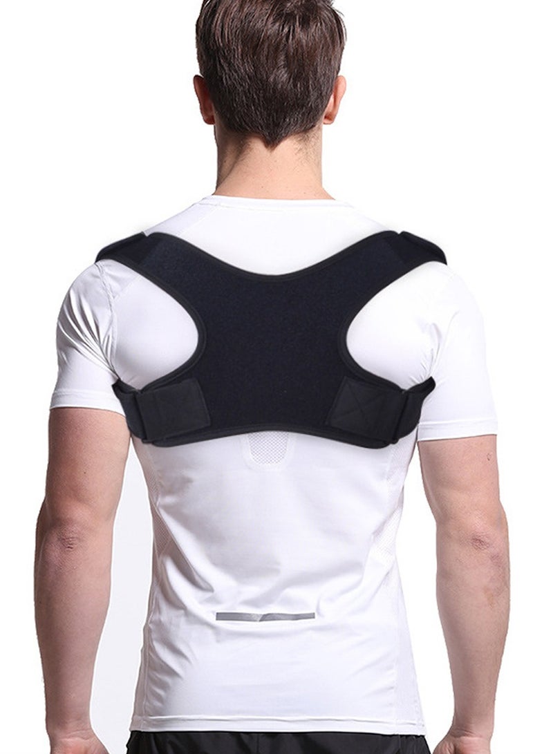 Posture Corrector for Women, Men, Adults, and Seniors - Adjustable Posture Brace Belt for Spine Support, Scoliosis, and Back Pain Relief
