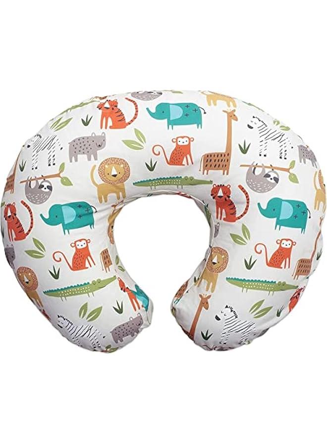 Nursing Pillow Case with Pillow Insert, Breastfeeding Pillow for Baby Boys and Girls, Nursing Pillow Case Pillow for Newborn, Soft Fabric for Baby, Washable and Breathable 55 * 40CM