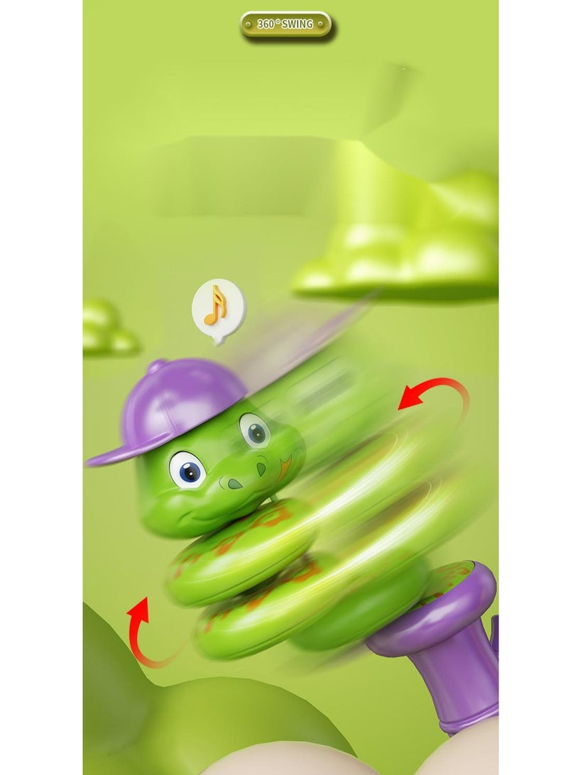 Twisting Snake(Duck) toy Balance Control Rotating Snake(Duck) whistle (Duck version)