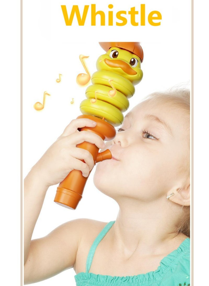 Twisting Snake(Duck) toy Balance Control Rotating Snake(Duck) whistle (Duck version)