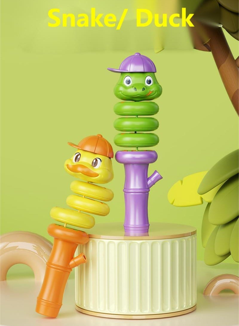 Twisting Snake(Duck) toy Balance Control Rotating Snake(Duck) whistle (Duck version)