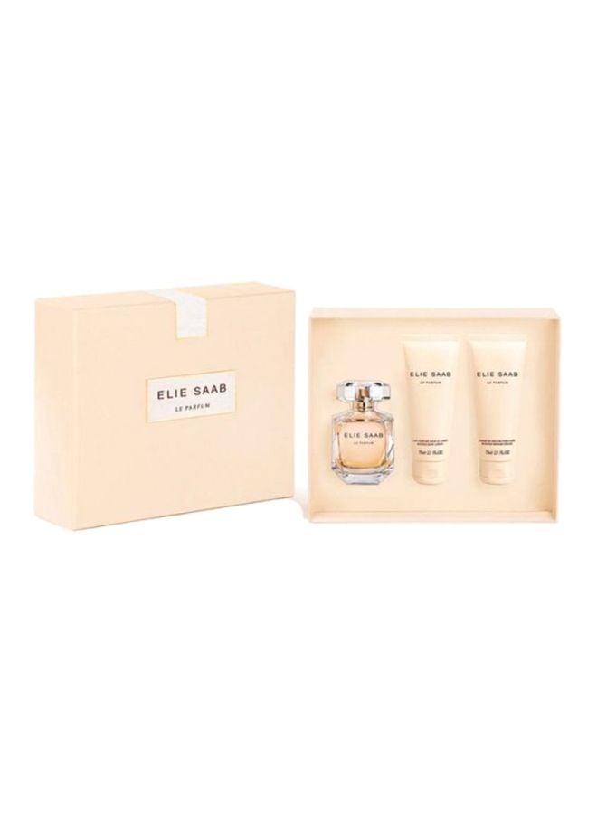 3-Piece Le Parfum Gift Set EDP 90Ml, Body Lotion 75Ml, Shower Cream 75ml