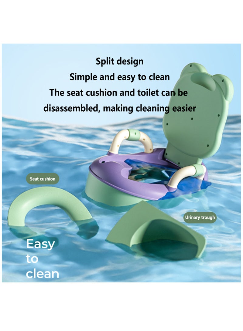 Toys Toddler Training Potty, Detachable Potty Training Seat, Portable Potty Seat Toilet Seat to Help Children Facilitate The Transition from Potty to Toilet