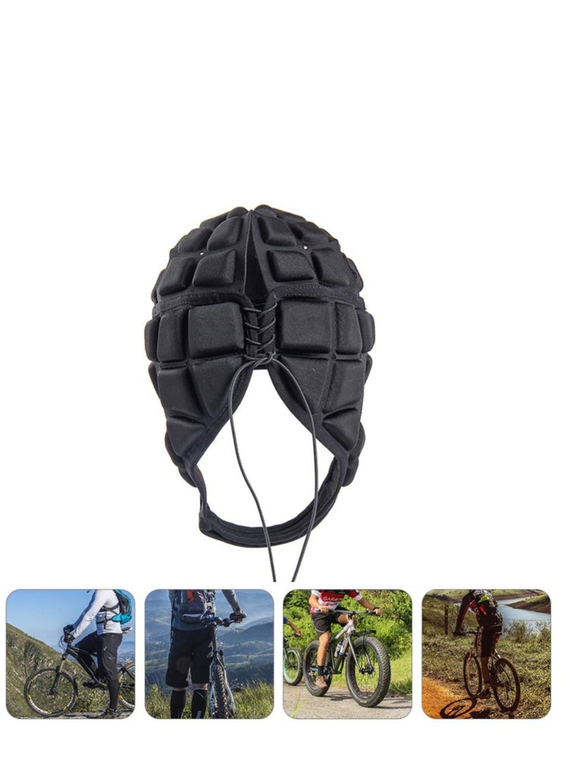 Rugby Helmet, Headguard Soccer Cap Head Protector Soft Protective Helmet for Adults Youth