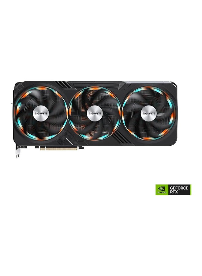 GeForce RTX 4090 GAMING OC Graphics Card, 24GB GDDR6X 384 bit Memory, 16384 CUDA Cores, 2535 MHz Core Clock, 21 Gbps, PCI-E 4.0x16, DP 1.4/3 HDMI 2.1 | GV-N4090GAMING OC-24GD Black