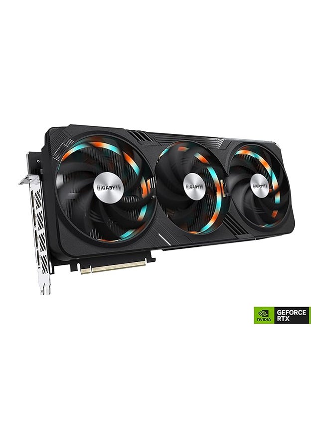 GeForce RTX 4090 GAMING OC Graphics Card, 24GB GDDR6X 384 bit Memory, 16384 CUDA Cores, 2535 MHz Core Clock, 21 Gbps, PCI-E 4.0x16, DP 1.4/3 HDMI 2.1 | GV-N4090GAMING OC-24GD Black