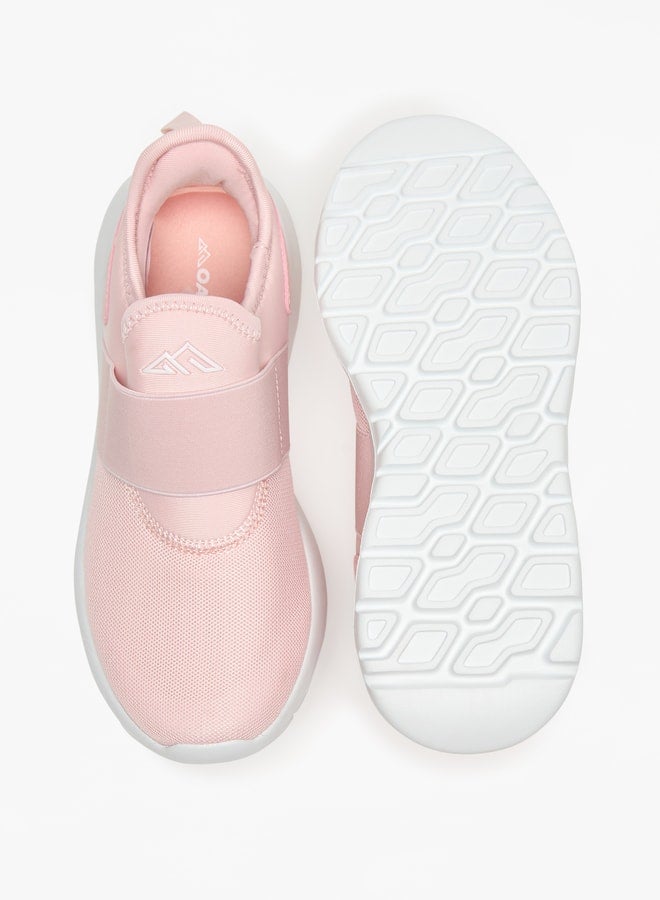 Mesh Textured Slip-On Shoes