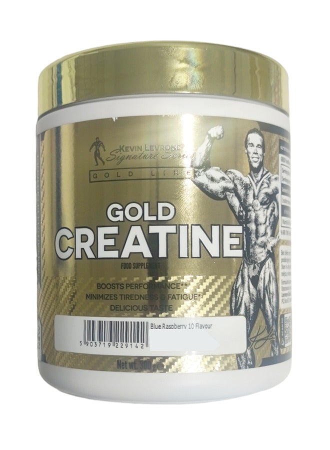 Signature Series Gold Line Gold Creatine Food Supplement – 300g (Blue Raspberry Flavor)