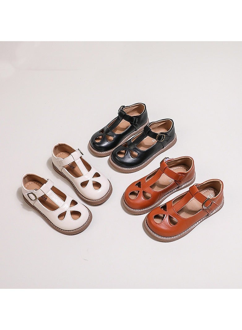 New Children's Casual Leather Shoes