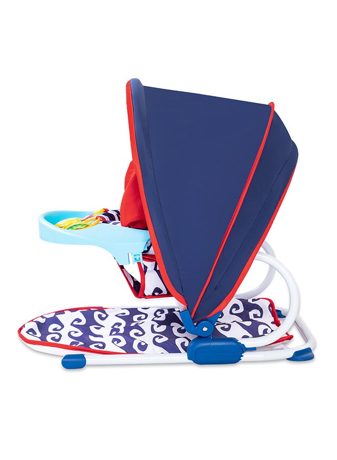 Baby Sit Up Support With Feeding Tray - Blue
