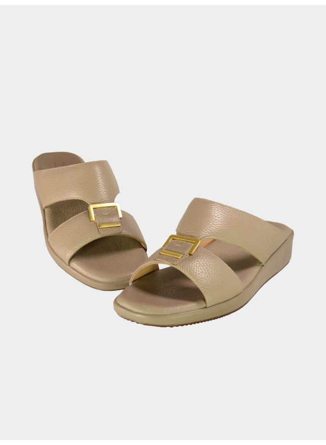 008-3030 Barjeel Uno Mens Arabic Sandals BGT 02 Sand