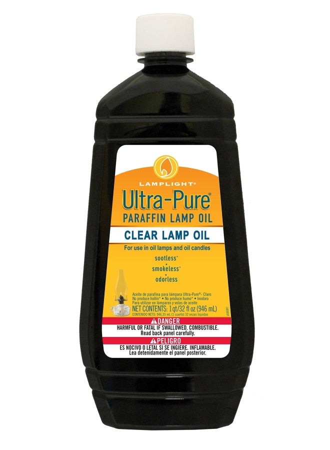 32 Oz. Ultra-Pure Lamp Oil Clear Colorless  60009