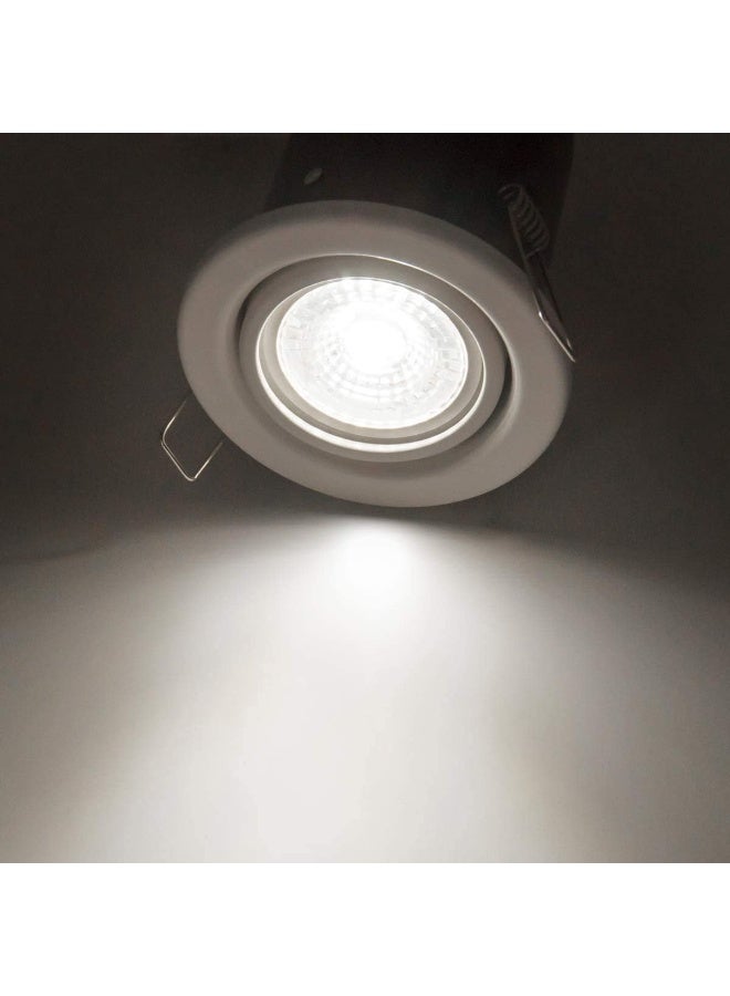 6W, Gu10 Led Spot Light, Daylight/Warmlight, Cob Type (10, Warm White)