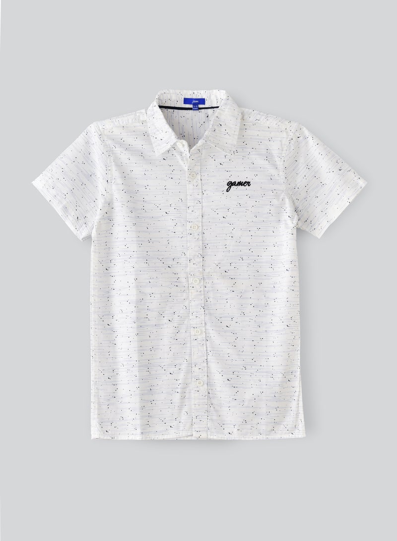 Boys' Classic Cotton Shirt Timeless Comfort & Everyday Versatility