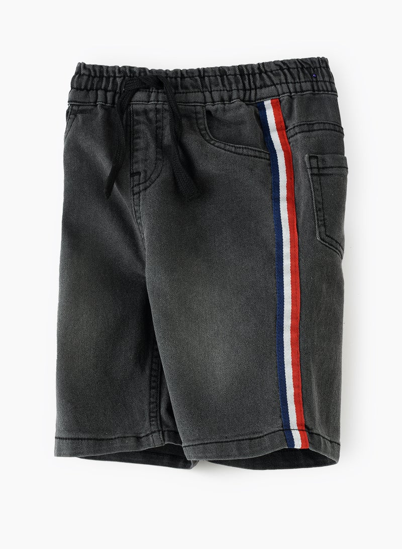 Cool & Classic: Boys' Woven Cotton Shorts Stylishly Breathable