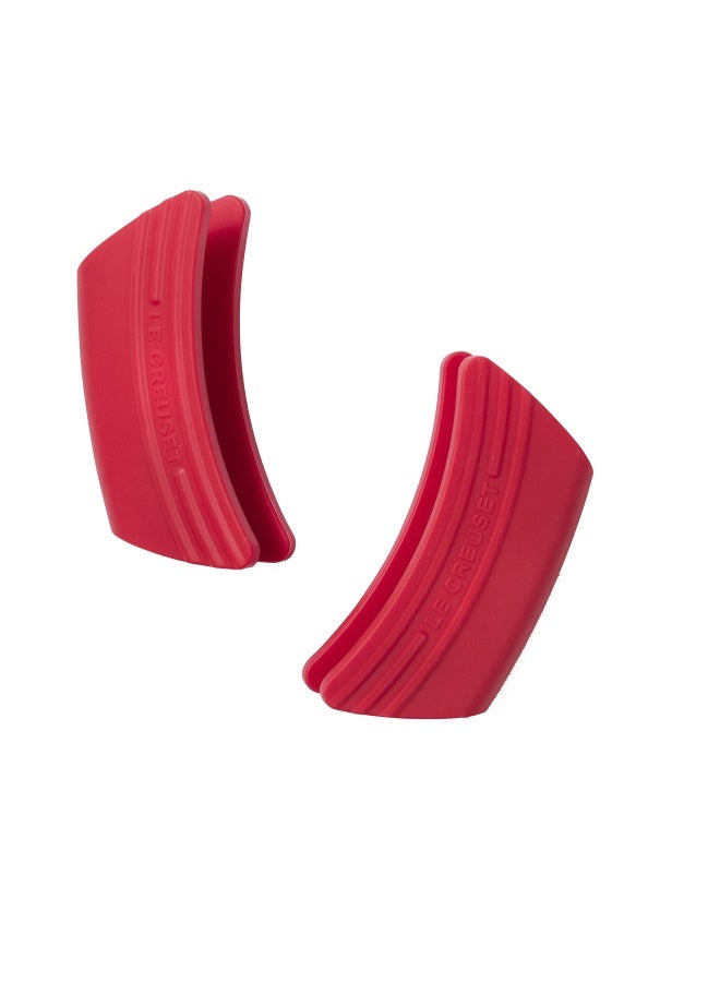 Side Handle Grips Set of 2 Silicone Adaptable Heat resistant to 250 C Cerise 93010300060000