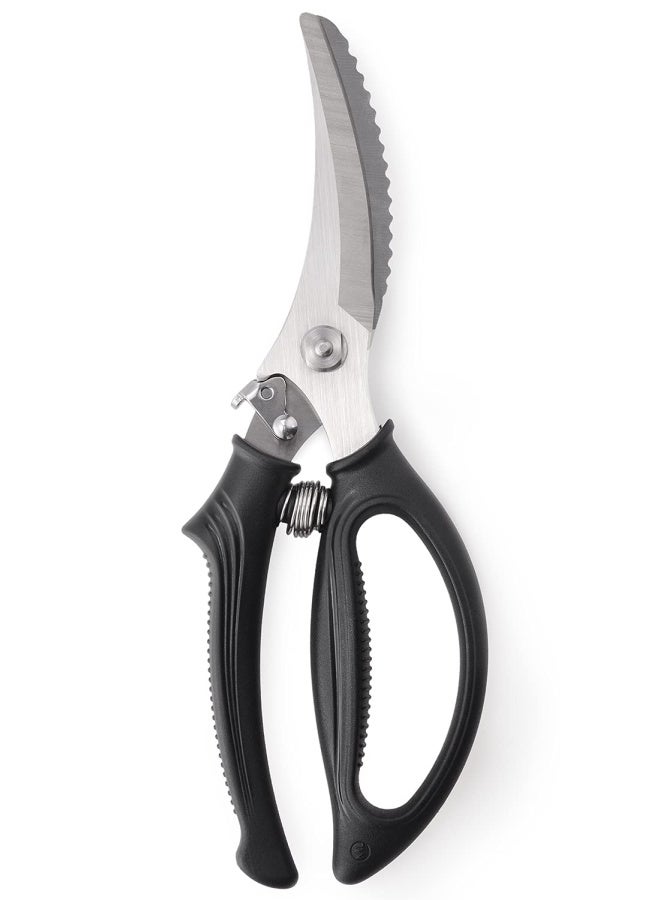 Heavy Duty Poultry Shears Kitchen Scissors For Cutting Chicken Poultry Game Meat Chopping Vegetable Spring Loaded