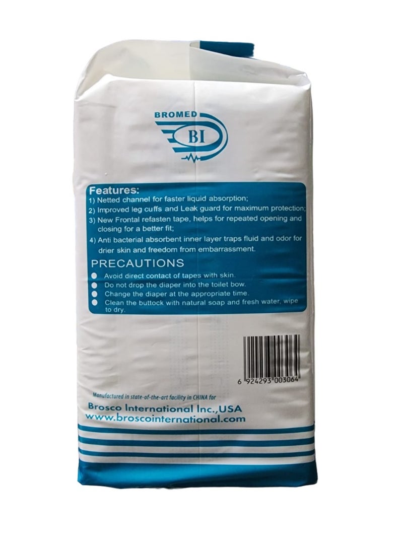 Adult Diaper For Unisex Large 12 pcs