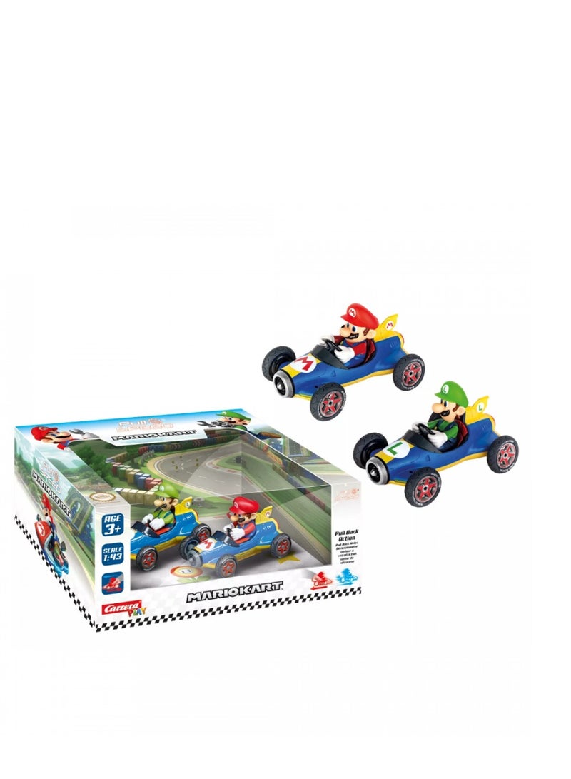 PULL N SPEED MARIO KART TWINPACK