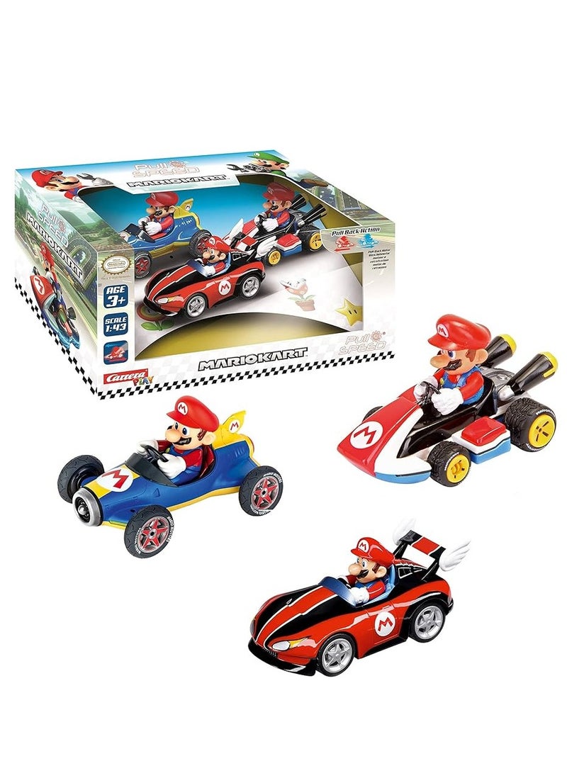 PULL N SPEED MARIO KART MARIO COLLECTORS