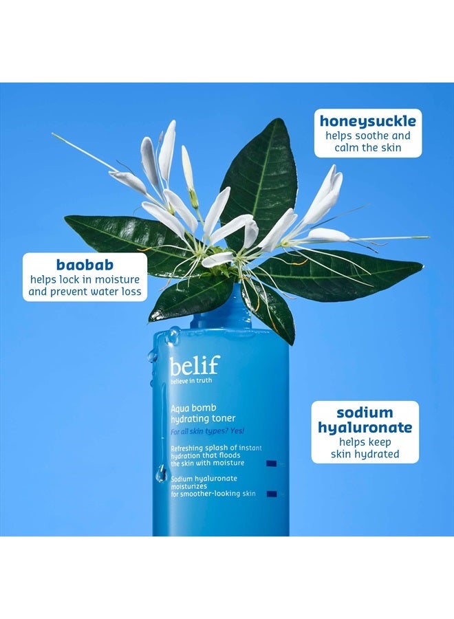 Aqua bomb Hydrating Toner with Hyaluronic Acid | Korean Skin Care | Korean Toner | Good for Dryness and Uneven Texture | Hydrating | For Normal, Dry, Combination, Oily Skin Types