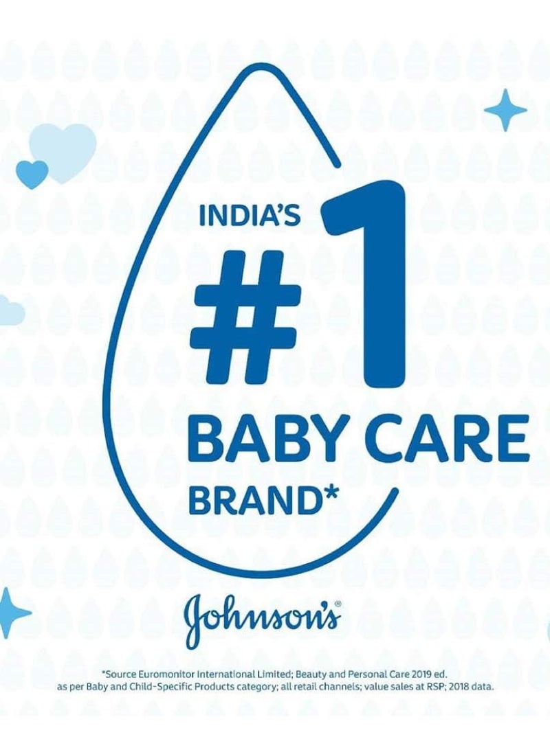 Johnson's Baby Lotion 100% Natural Plant Oil Based 24H Moisturized & Soft Skin 500ml