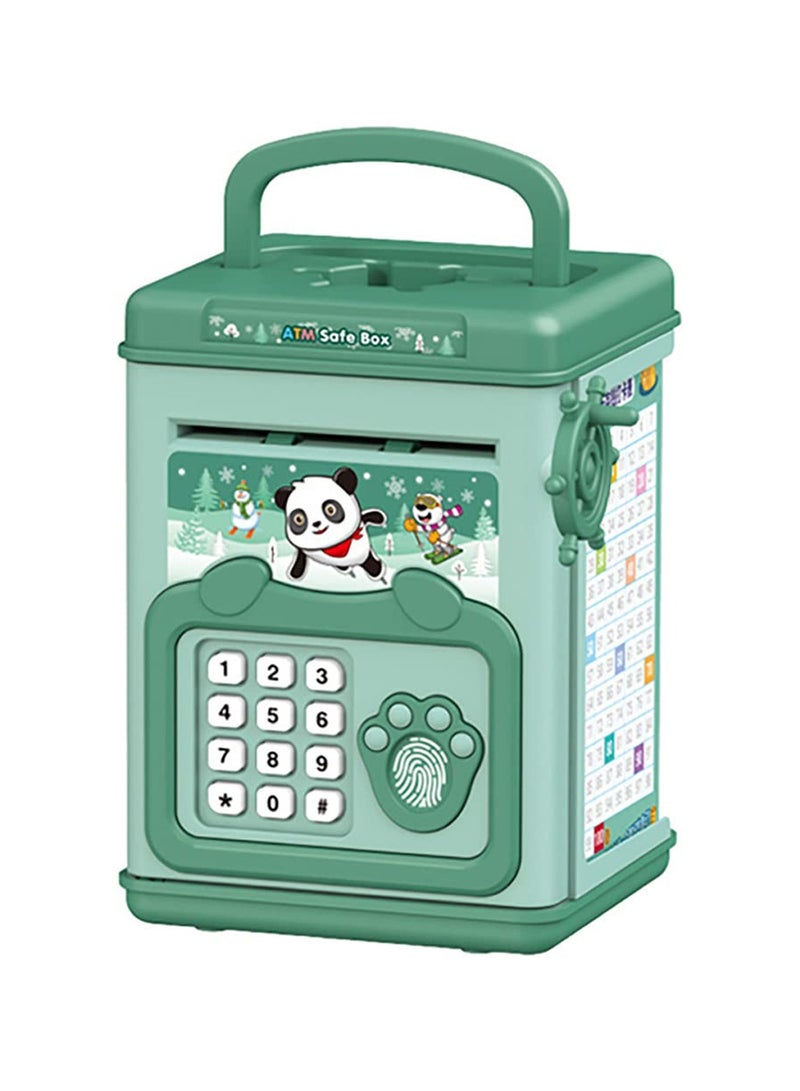 Electronic ATM Piggy Banks for Kids, Safe Coin Banks Money Saving Box Password Code Lock for Children, Money Bank Toy with Password Protection, Birthday Gift for Boys Girls