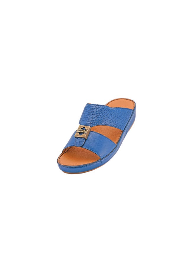 008-2902 Barjeel Uno Mens Arabic Sandals 001930 Navy