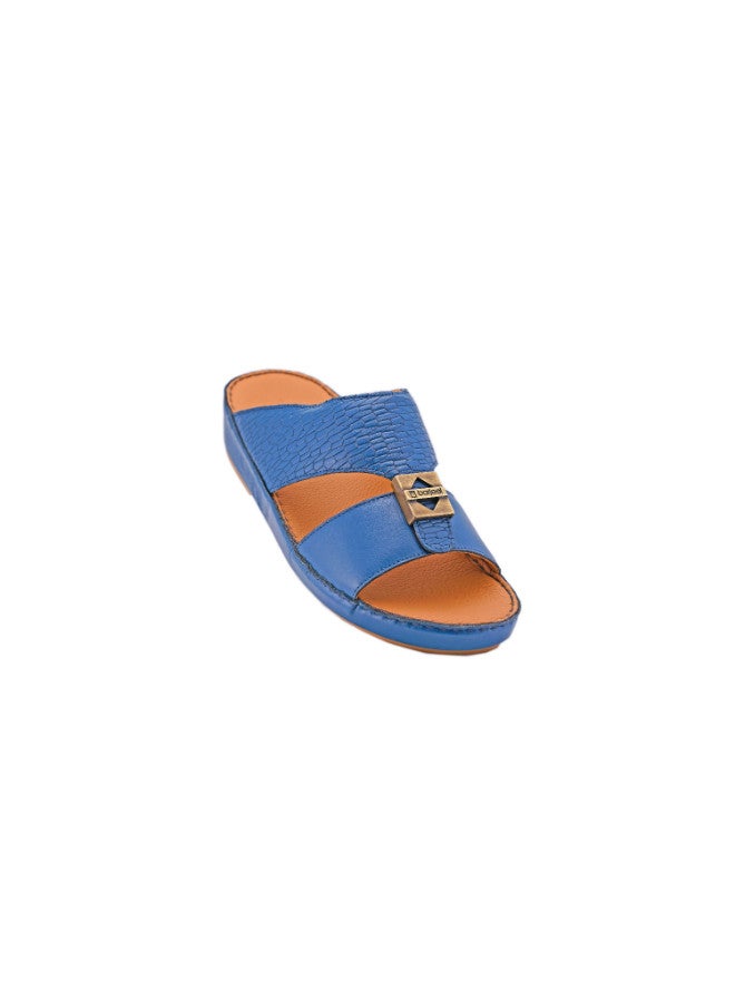 008-2902 Barjeel Uno Mens Arabic Sandals 001930 Navy