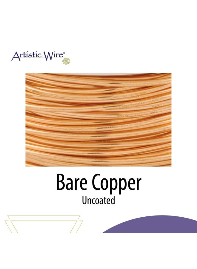 Beadalon 30-Yards Artistic 26-Gauge Bare Wire  Copper