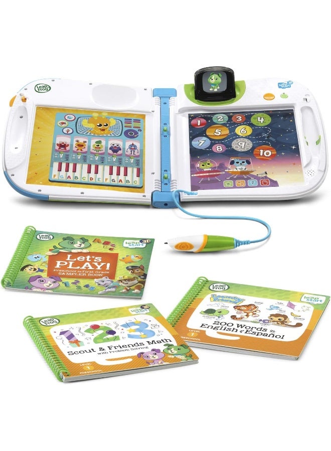 LeapFrog LeapStart 3D Interactive Learning System & 2 Book Combo Pack: Learning Friends and Scout & Friends Math