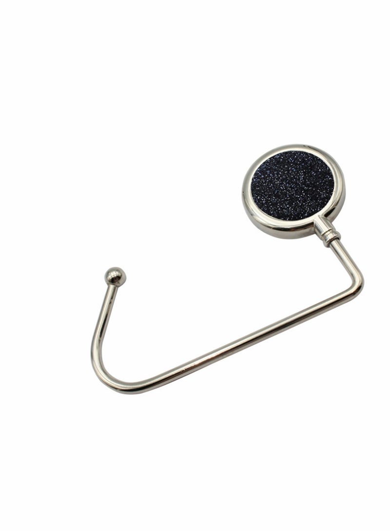 2 Pcs Handbag Purse Hanger Hook Alloy Durable Bag Hooks Backpack Hook Desktop Holders