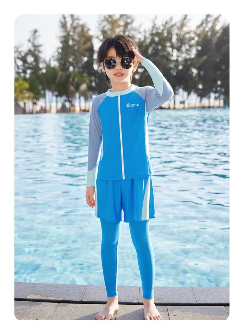 Children's One-Piece Exercise Beach Suit Swimsuit